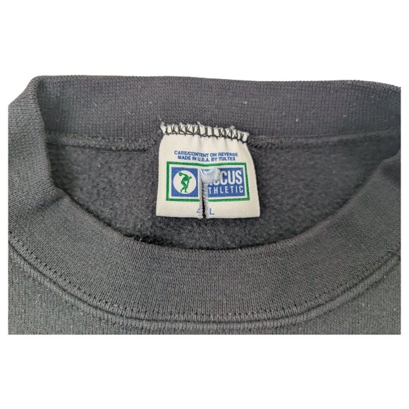 Vintage Ft. Myers Beach Florida Fish Crewneck Sweatshirt, Size 2XL, Double Sided - Picture 8 of 13